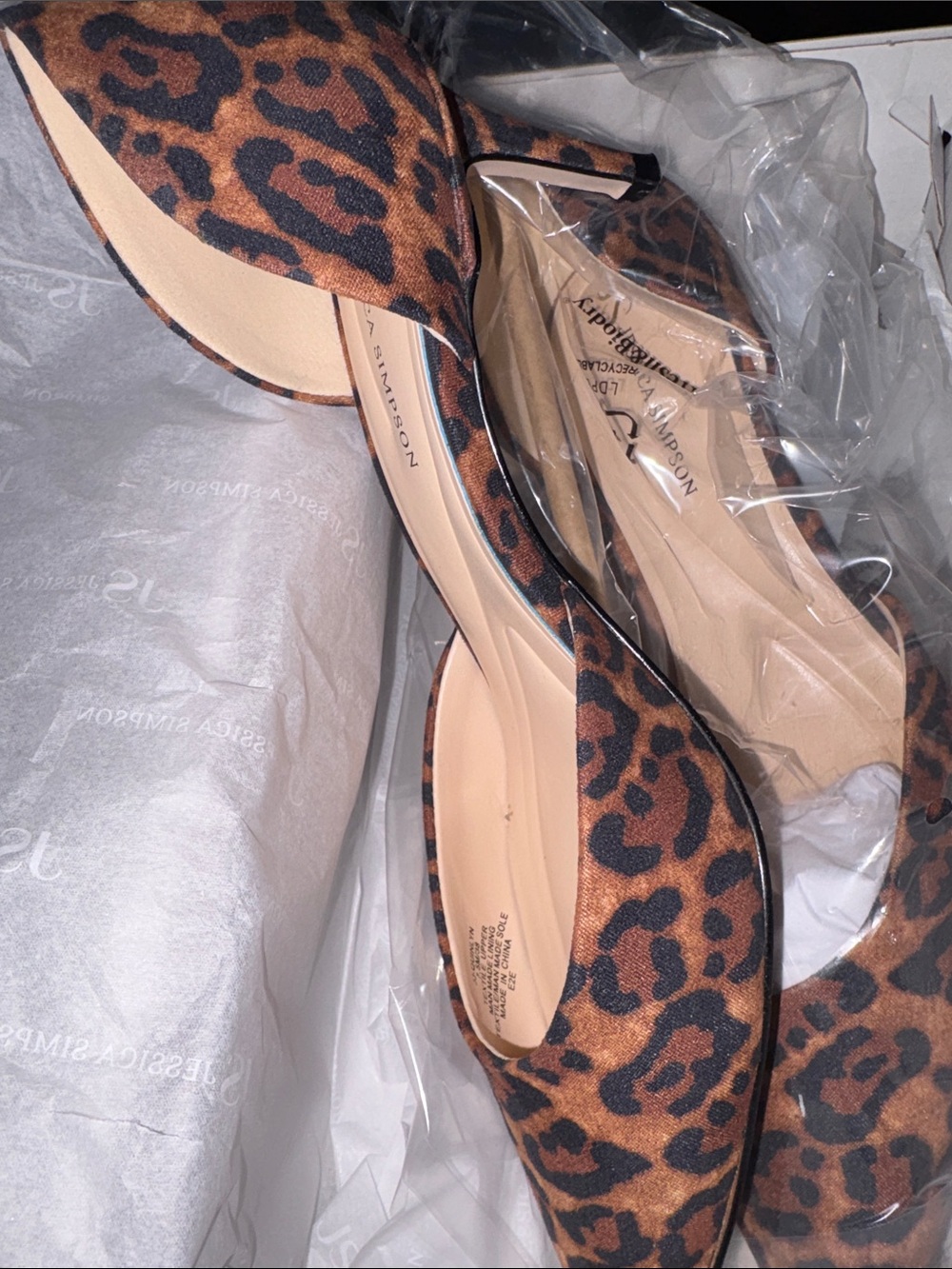 JS Jessica Simpson Quinnlyn Womens Pointed Closed Toe Stiletto Heel Pumps - Picture 8 of 8